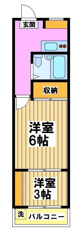 ジブリィ三鷹 間取り