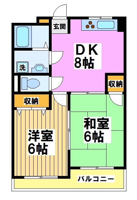 ボナールヒルズＣ館 間取り