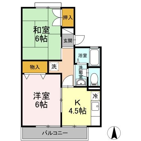 東京都調布市深大寺南町５丁目 間取り