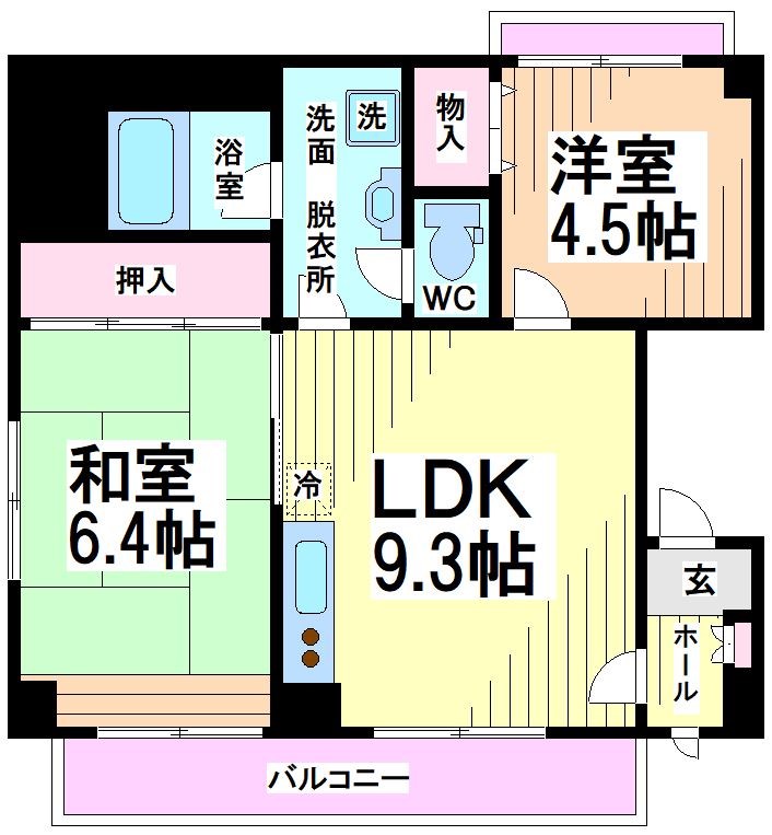 ミディエクレール 間取り