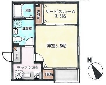 レジデンツァアルピッコ 間取り