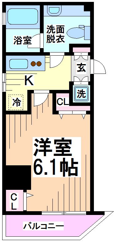 ヴォーガコルテ笹塚アジールコート 間取り