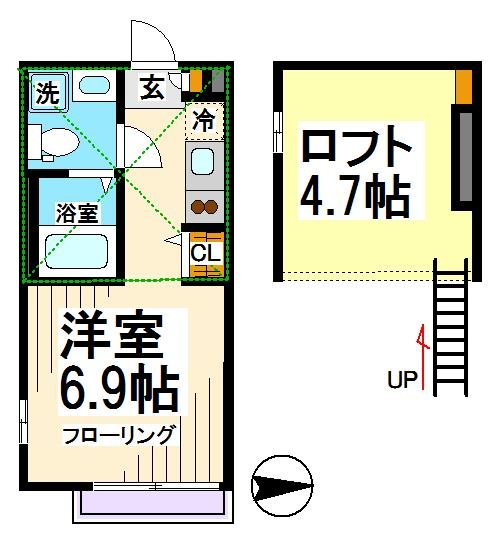 ピア桜上水  間取り
