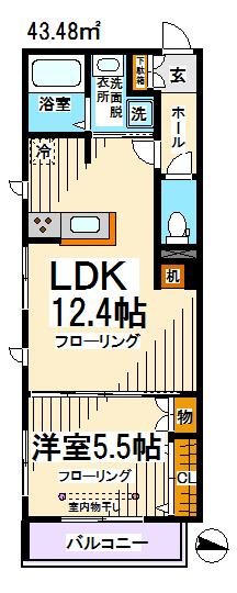 エルミタージュ永福町 間取り