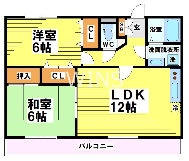 福岡県福岡市東区香椎台５丁目 間取り