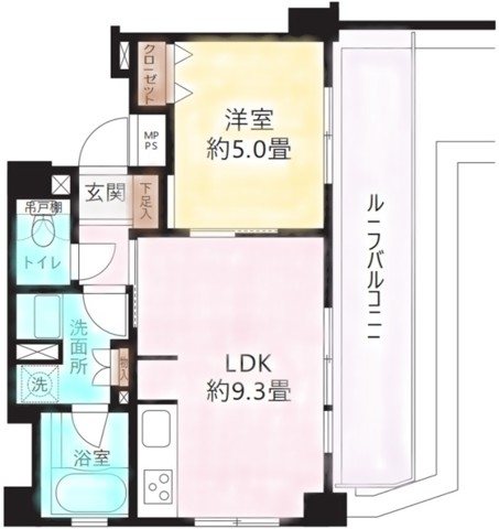 クリオ渋谷ラ・モード 間取り