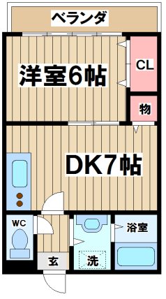 第三麻生マンション 302号室 間取り