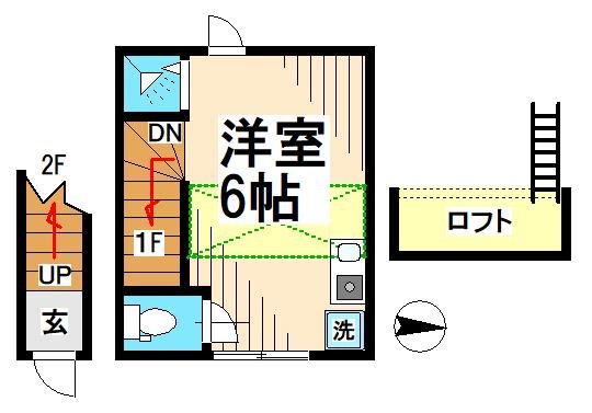 サークルハウス上北沢弐番館 間取り