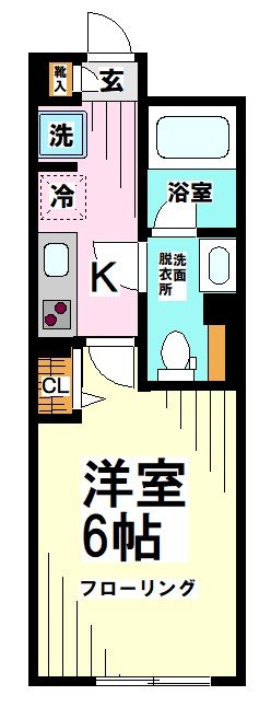 V-style幡ヶ谷  間取り