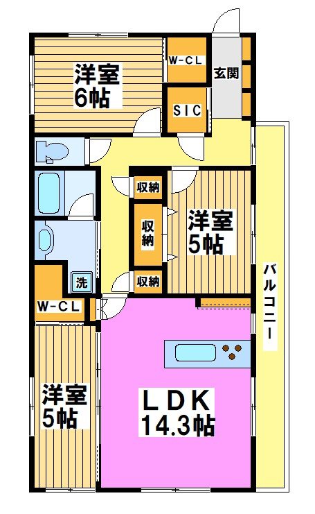 Branche（ブランシェ） 間取り