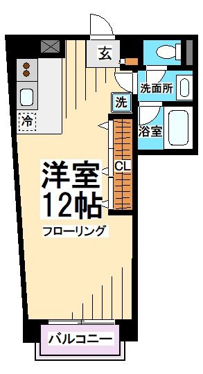 エランドール幡ヶ谷 間取り