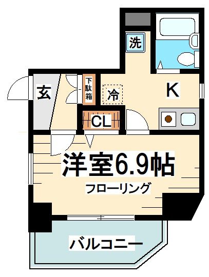 エクセリア代々木  間取り