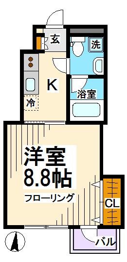 Westy葵  間取り