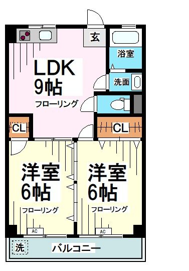 第一笹塚ビル 間取り図