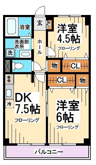 スプリングブリーズ 間取り図