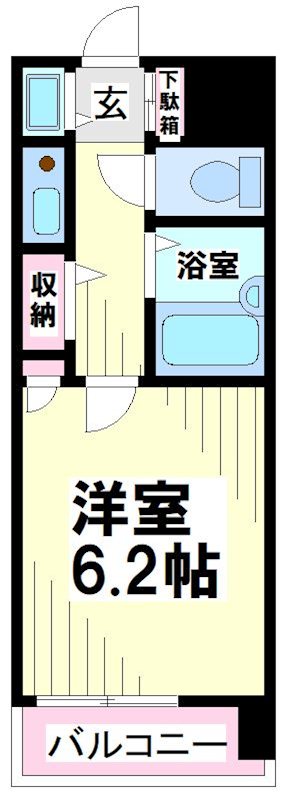 日神パレステージ笹塚第二  間取り図