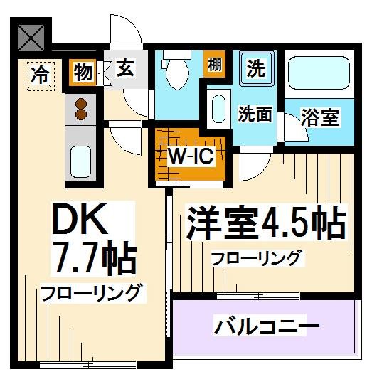 DIPS上北沢   間取り図