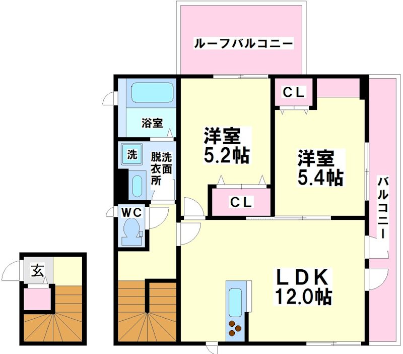 メゾンドリーヴ 間取り
