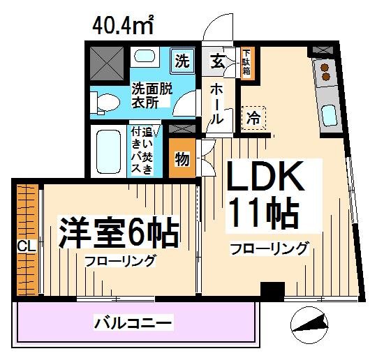 ウエルストーン八幡山  間取り