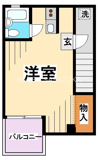 UH幡ヶ谷 間取り