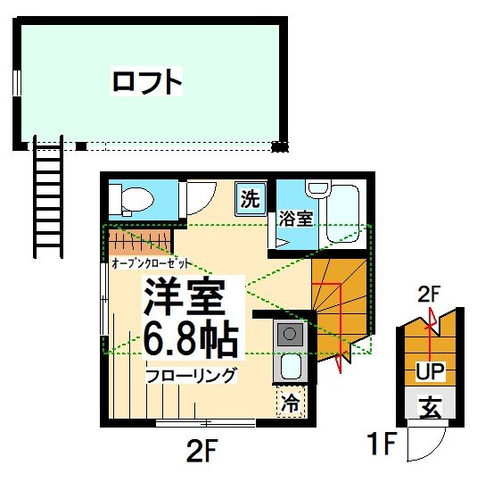 アペックス下高井戸Ⅱ 間取り