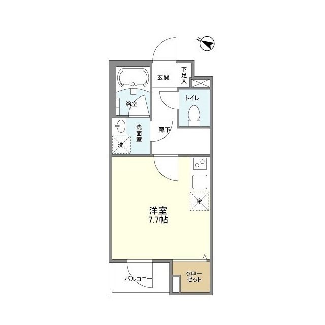 BPRレジデンス仙川 305号室 間取り