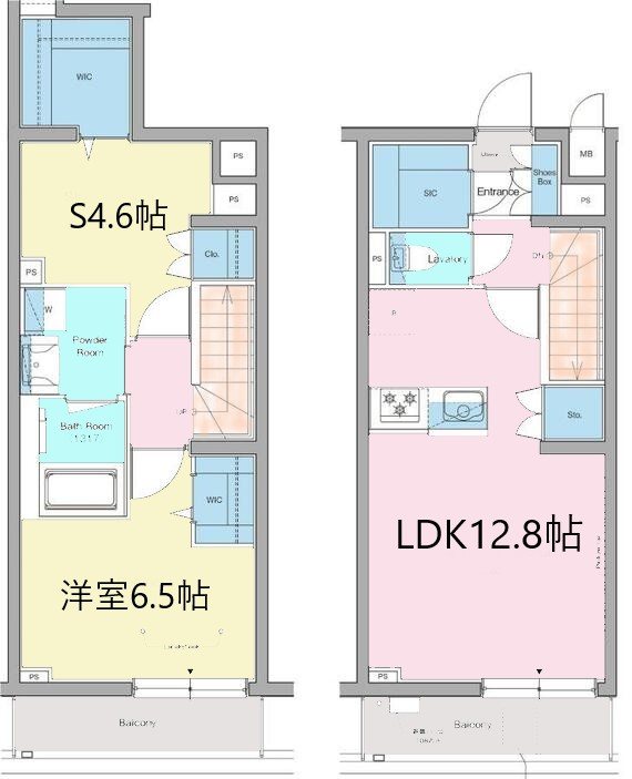 ルフォンリヴェント杉並永福 間取り
