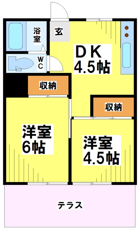 相田マンション（弊社専任） 間取り