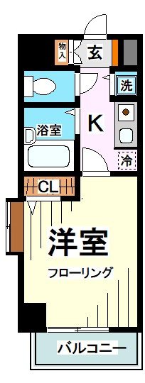 トーシンフェニックス初台弐番館  間取り