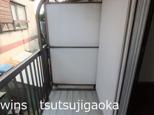 しらゆり荘 ベランダ
