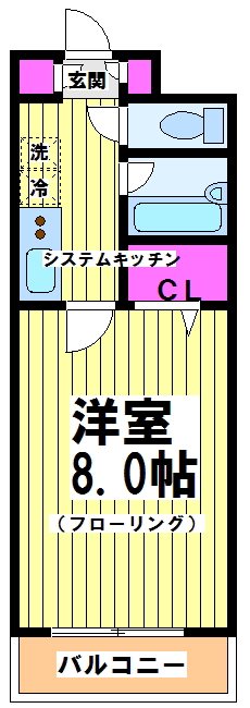 ドゥ・ベルジュール 間取り図