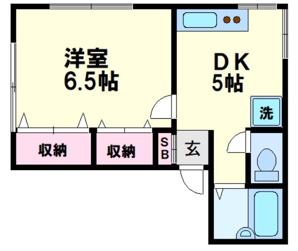 プレジール東中野 間取り