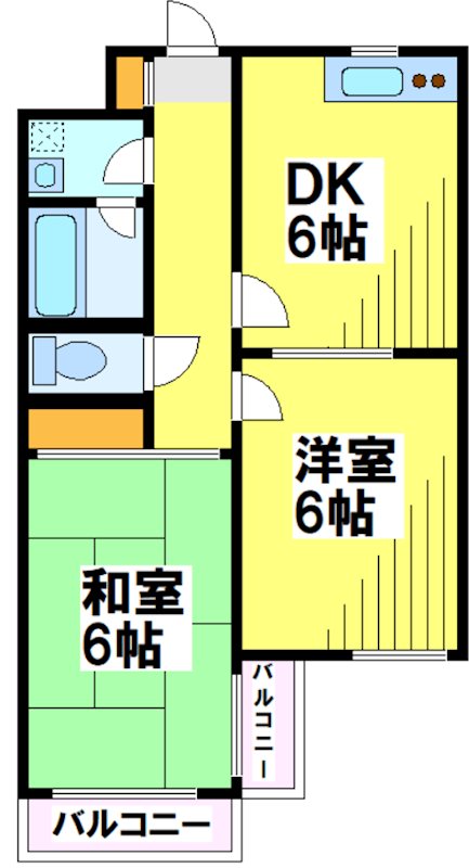 エステート武蔵野 間取り
