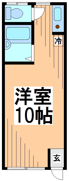 コーポサウスヒル　 間取り