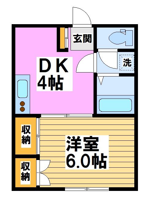 ハウスアゼリア 間取り