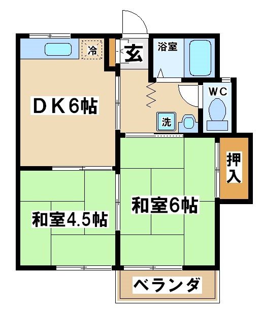 藤三ハイツ 間取り
