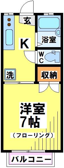 官野ハイツ 間取り