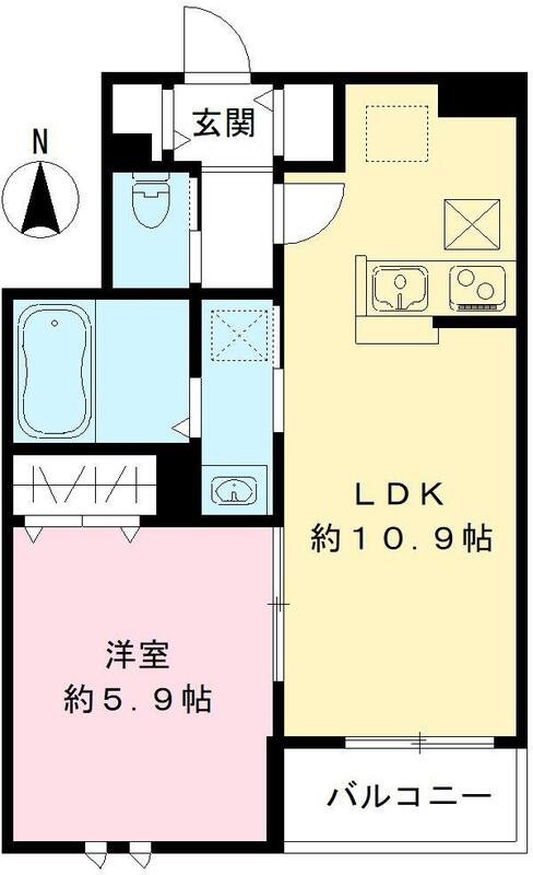 コンチェルト上祖師谷  間取り