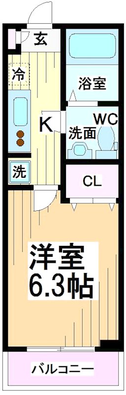 代々木パークハイム 間取り