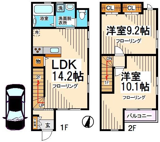 永福町アーバンハウス  間取り