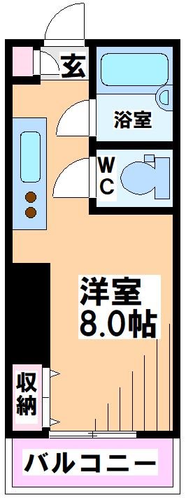ラッキープラザ初台 間取り