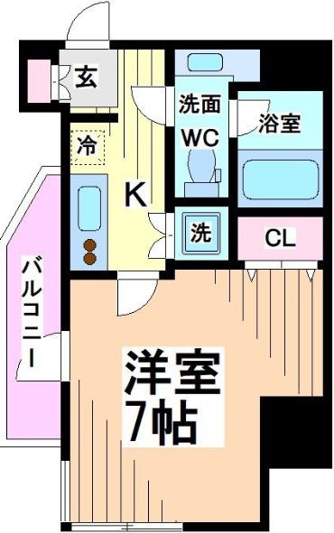 ヴォーガコルテ笹塚アジールコート  間取り