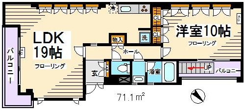 リリーフ浜田山  間取り