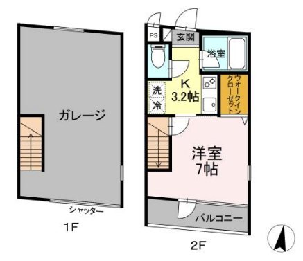 シルフィッドⅠ 間取り