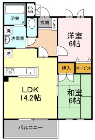 シルフィッドⅡ 間取り