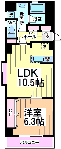 パディ初台　 間取り
