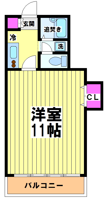 エクレールヤグモ 間取り