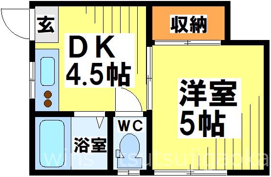 八雲台荘 間取り