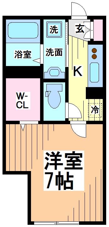 monad SASAZUKA 間取り