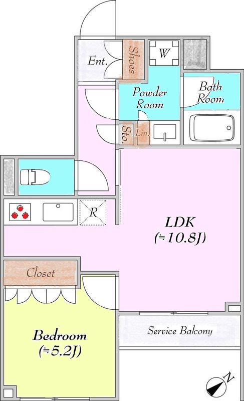 ポラスト代々木上原 間取り